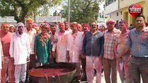 गुर्जर समाज ने खेली होली कोड़ामार होली