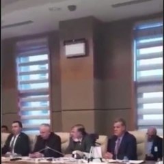 AKP'li vekil küfür etti, su fırlattı.