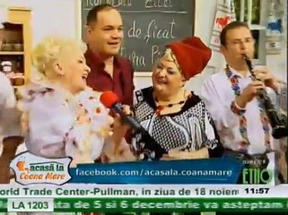 Sava Negrean Brudascu - Florile de liliac (Acasa la Coana Mare - ETNO TV - 18.11.2013)
