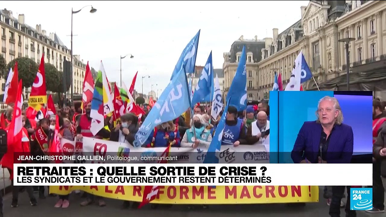 Réforme des retraites : les syndicats et le gouvernement restent déterminés