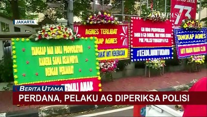 Perdana! AG Diperiksa Polisi Usai Ditetapkan Sebagai Anak Berkonflik dengan Hukum