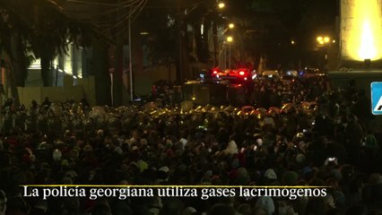 60 detenidos en las protestas en Georgia