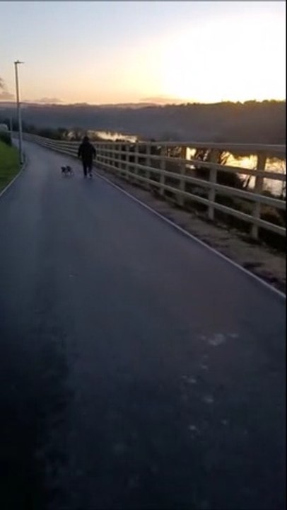 Magnificent Strathfoyle Greenway largely complete and being enjoyed by walkers, joggers and cyclists