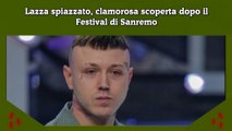 Lazza spiazzato, clamorosa scoperta dopo il Festival di Sanremo