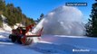 Heavy snow cleared from California mountain roadways