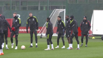Martial returns as Utd train ahead of Betis Europa League first leg