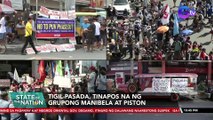 Tigil-Pasada, tinapos na ng Grupong Manibela at PISTON | SONA