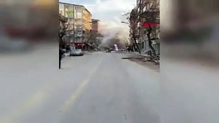 Malatya'da 6 katlı bina çöktü