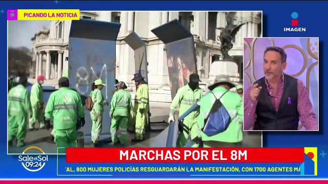 Inician preparativos para marcha por el 8M