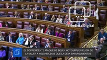 La contundente lección de Belen Hoyo (PP) a Yolanda Diaz sobre feminismo el día de la mujer