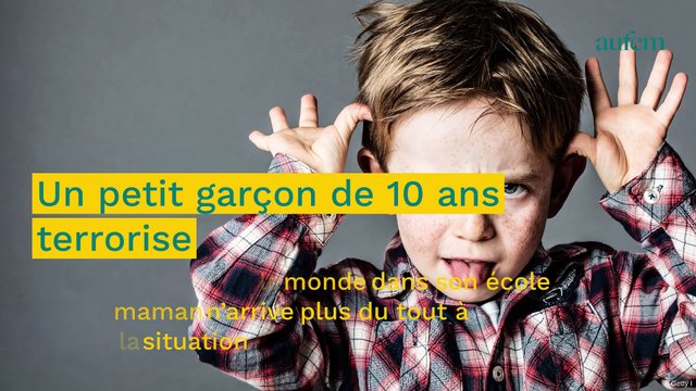 Un enfant terrorise toute l'école, les parents d'élèves se mobilisent pour son départ