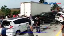 Update Laka Beruntun di Tol Pejagan-Pemalang