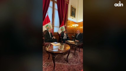 Congreso peruano recibe a miembros de la Asamblea de la resistencia cubana.