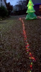 Neighbors kewl Christmas Display