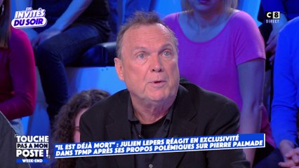 "Il faut moins en parler" : Julien Lepers s'exprime sur l'affaire Pierre Palmade