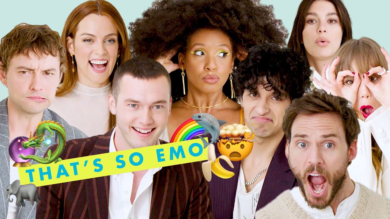 'Daisy Jones and The Six' Cast Ate And Left No Crumbs In Emoji Charades