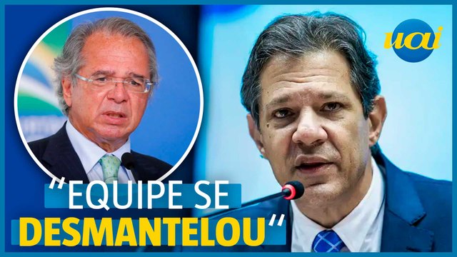 Haddad sobre gestão de Paulo Guedes: “Saiu de férias e equipe se desmantelou”