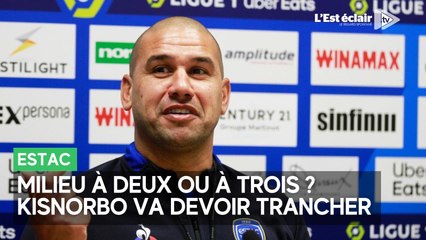 Patrick Kisnorbo en conférence de presse avant Lorient - Estac