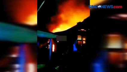 Diduga Korsleting Listrik, Sebuah Ruko Terbakar dan 3 Orang Anak Tewas