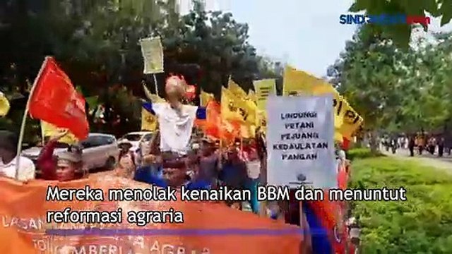 Tolak Kenaikan Harga BBM dan Tuntut Reforma Agraria, Partai Buruh dan Serikat Petani Bergerak Menuju Istana Negara