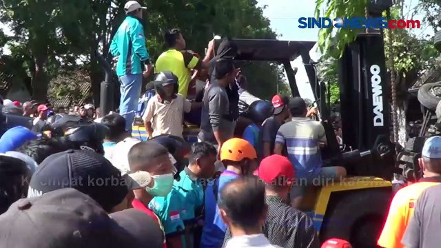 Truk Tangki Terguling, Sopir Tewas di Tempat