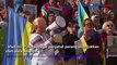Demonstran Pro-Ukraina Berkumpul di Istanbul, Peringati 7 Bulan Invasi Rusia Ke Ukraina