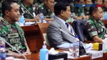 Tampak Hangat, Panglima TNI dan Kasad Datang Bersama di DPR untuk RDP