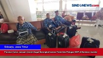 Puluhan Calon Jamaah Umroh Gagal Berangkat karena Tidak Ada Petugas KKP di Bandara Juanda
