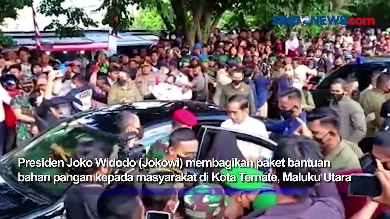 Presiden Jokowi Bagikan BSU kepada Pekerja di Ternate