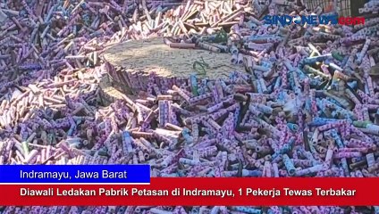 Diawali Ledakan Pabrik Petasan di Indramayu, 1 Pekerja Tewas Terbakar