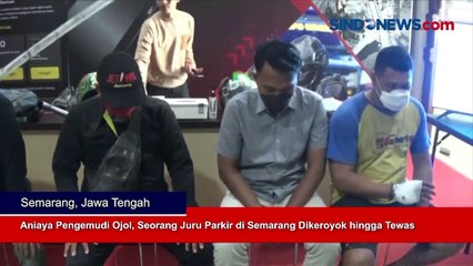 Aniaya Pengemudi Ojol, Seorang Juru Parkir di Semarang Dikeroyok hingga Tewas