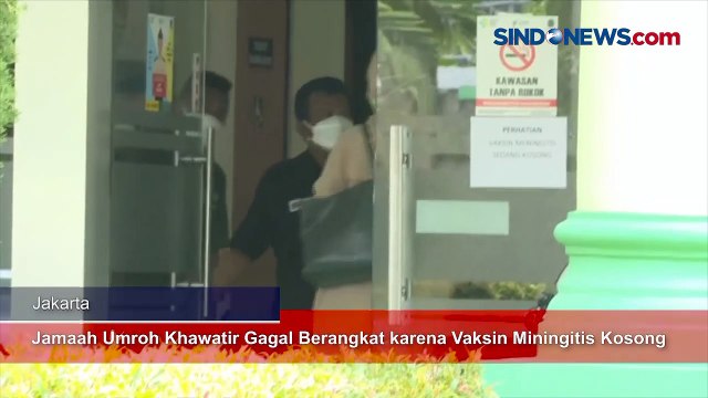 Jamaah Umroh Khawatir Gagal Berangkat karena Vaksin Miningitis Kosong