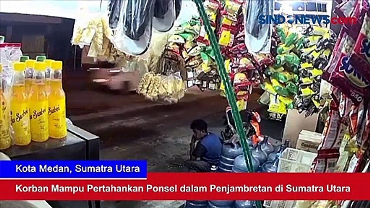 Korban Mampu Pertahankan Ponsel dalam Penjambretan di Sumatra Utara
