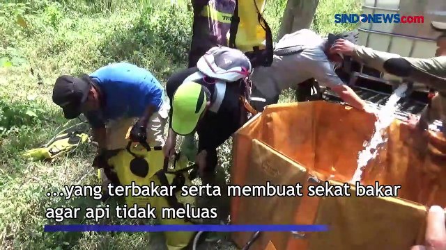 Sejumlah Titik Api Muncul di Hari Keempat Kebakaran Hutan dan Lahan TNG Ciremai