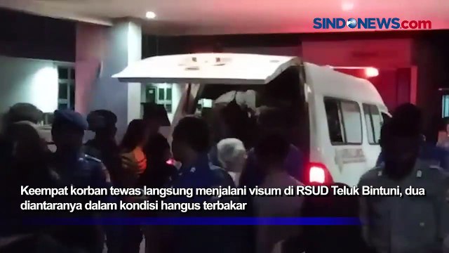 Tim Gabungan TNI-Polri Evakuasi Korban Penembakan KKB di Papua, 1 Korban Wanita Belum Ditemukan