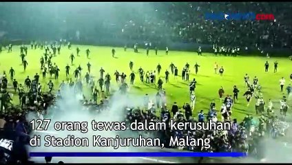 127 Orang Tewas dalam Kerusuhan di Stadion Kanjuruhan