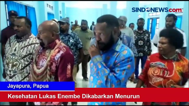 Kesehatan Lukas Enembe Dikabarkan Menurun