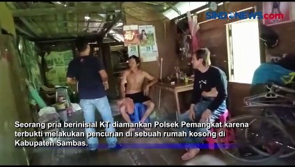 Penangkapan Pencuri Rumah Kosong, Sejumlah Barang Bukti Diamankan