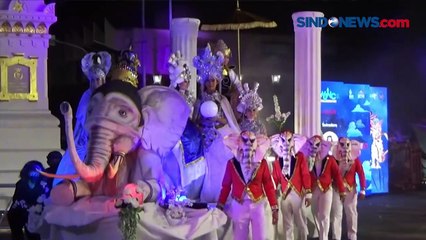 Meriah! "Wayang Jogja Night Carnaval" Tampilkan Atraksi Kesenian