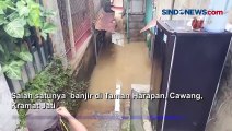 Banjir Taman Harapan Kramat Jati Capai Ketinggian 3 Meter Lebih