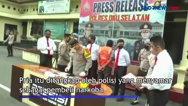 Petani Residivis Ditangkap, Edarkan Narkoba di Ogan Komering Ulu Selatan