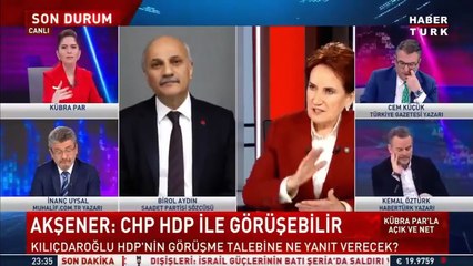 Türkiye buna da şahit oldu! Saadet HDP'yi öve öve bitiremedi
