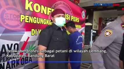 Edarkan Sabu 1 Kilogram Lebih, Petani Sayur di Lembang Ditangkap