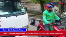 Pelaku Pencurian Gerobak Motor Terlibat Kecelakaan di Duren Sawit, Begini Kondisinya