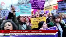 Ankara'da 8 Mart Emekçi Kadınlar Günü kutlamaları - Sabahat Tuncel'in mesajı okundu | Haber: Seda Taşkın - Cengiz  Anıl Bölükbaş