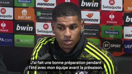 8es - Rashford : “Nous avons beaucoup progressé en tant qu'équipe”