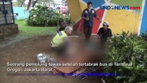 Cari Sampah, Pemulung Tewas Tertabrak Bus di Terminal Grogol