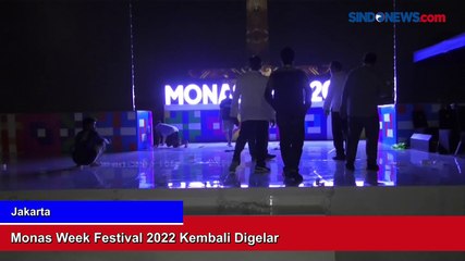 Melihat  Monas Week Festival 2022