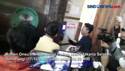 Usut Tuntas Kasus Pencurian Toko Kue, Ruben Onsu Datangi Polres Jaksel