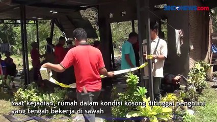 Rumah Panggung di Tengah Permukiman Ludes Terbakar, Diduga Akibat Korsleting
